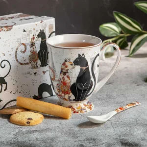 Чаша с с лъжичка 280 мл.