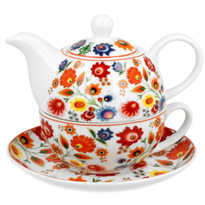 Комплект чаша с чайник Towicz - Etno Collection