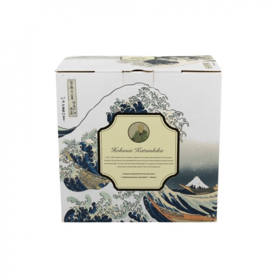 Комплект чаша с чайник Hokusai Katsushika Collection - The Great Wave на супер цена от Neostyle.bg