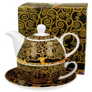 Комплект чаша с чайник Klimt Collection - Tree of Life