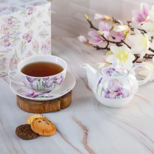 Комплект за чай "Перуника"