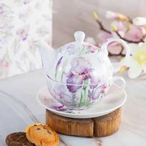 Комплект за чай "Перуника"