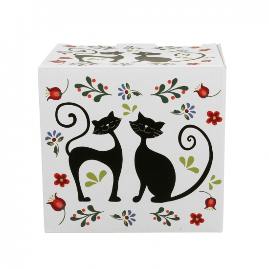 Чаша за чай Etno Collection - Cats на супер цена от Neostyle.bg