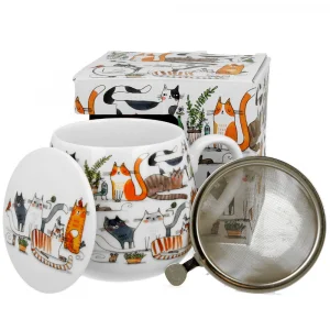 Чаша за чай Cats World - Lazy Cats