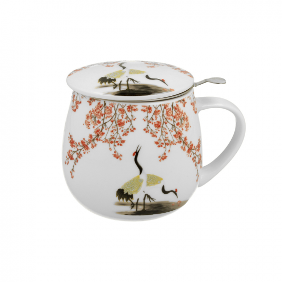 Чаша за чай Japan Collection - Sakura & Cranes на супер цена от Neostyle.bg