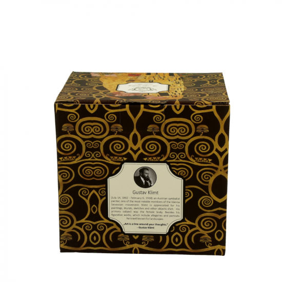 Чаша за чай Gustav Klimt Collection - The Kiss Brown на супер цена от Neostyle.bg