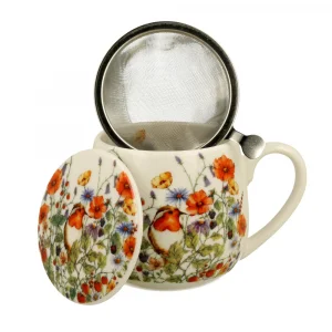 Чаша с капак и цедка Wild Bird