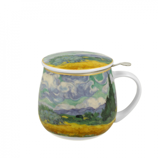 Чаша за чай Van Gogh Collection -  Wheat Field на супер цена от Neostyle.bg