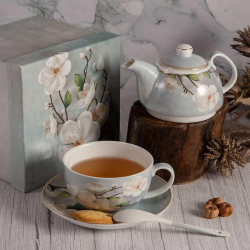 Комплект чаша с чайник Magnolia на супер цена от Neostyle.bg