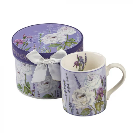 Кафе + кутия MUG - Лавандула на супер цена от Neostyle.bg