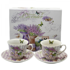 Подаръчен Комплект за Кафе Lavender