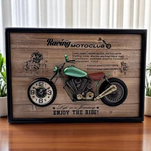 Декоративен 3D Часовник Мотор за Стена