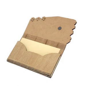 Дървен плик за пари - Честит рожден ден