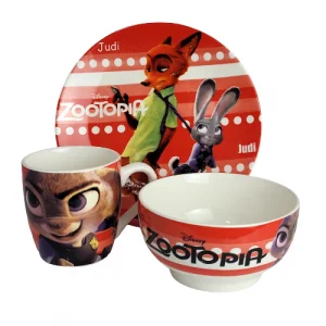 Детски комплект за хранене Zootopia Детски комплект за хранене Zootopia