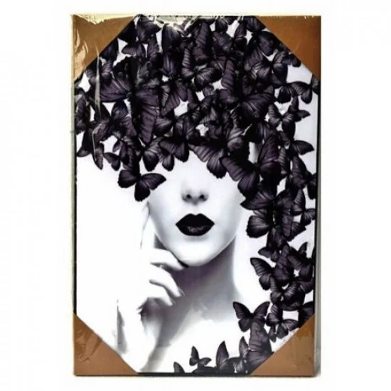 Арт картина Жена с Пеперуда на супер цена от Neostyle.bg