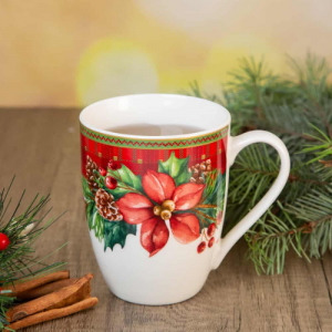 Коледна чаша за чай/кафе Коледно вдъхновение