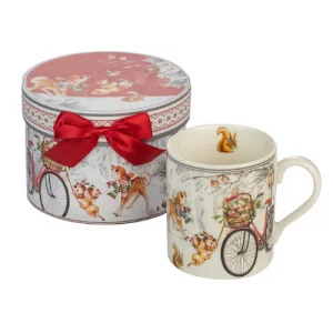 Коледна чаша с Велосипед