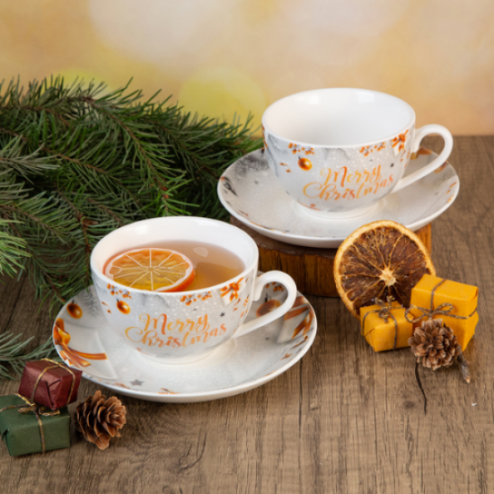 Коледен комплект чаши за чай на супер цена от Neostyle.bg