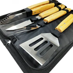 Комплект за барбекю в калъф