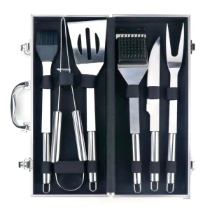 Професионален Комплект за Скара с Всички Аксесоари