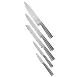 Луксозен комплект ножове на поставка