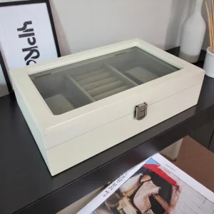 Дървена Кутия за Часовници и Бижута "Scandi"