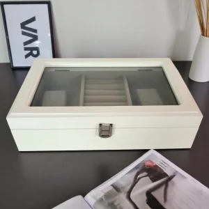 Дървена Кутия за Часовници и Бижута "Scandi"