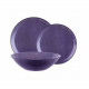 Сервиз за хранене Arty Purple Luminarc 18 части на супер цена от Neostyle.bg