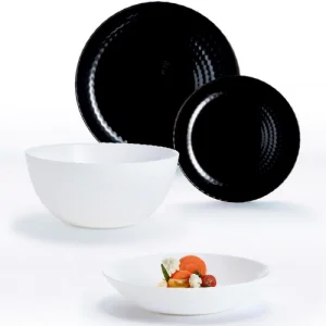 Сервиз за хранене Luminarc Pampille Black & White Сервиз за хранене Luminarc Pampille Black & White