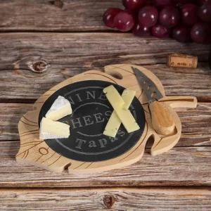 Плато за сирена с нож - лист