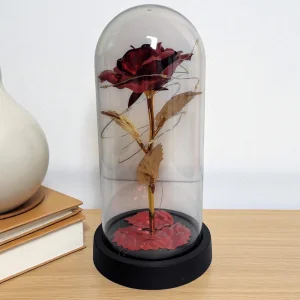 Роза "Рубин" в Стъкленица