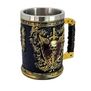 3D чаша Череп