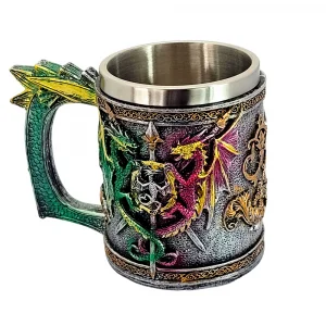 3D Чаша Два Дракона