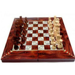 Дървен шах  и табла