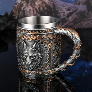 3D Чаша за бира Wolf