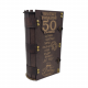 Кутия с бутилка ракия и шест чаши ” Честит 50 годишен юбилей “ на супер цена от Neostyle.bg