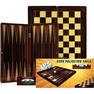 Дървен шах  и табла