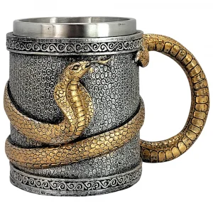 3D чаша Golden Cobra