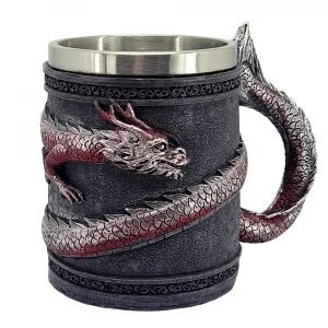 3D халба Червен Дракон