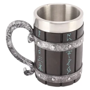 Викингска чаша за бира с руни