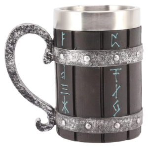 Викингска чаша за бира с руни