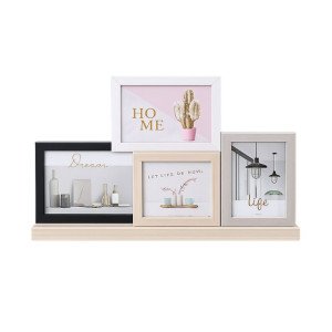 Настолна рамка тип колаж за 4 снимки