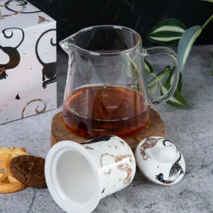 Стъклен чайник Cat Collection - 400 мл