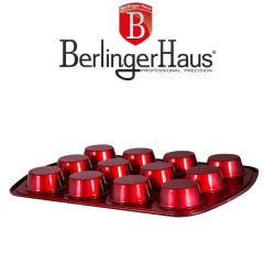 Форма за Мъфини Burgundi Metalic Line Berlinger Haus на супер цена от Neostyle.bg