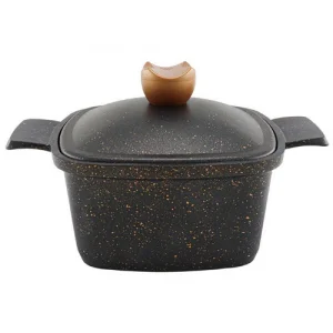 Тенджера с капак 24см Liya Black 