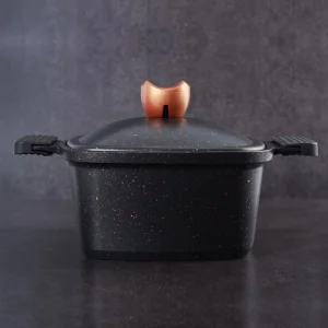 Тенджера с капак 24см Liya Black 