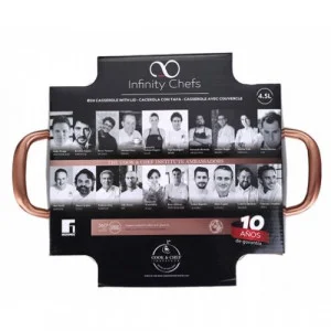 Тенджера Infinity Chefs 24 см, 4.5 л