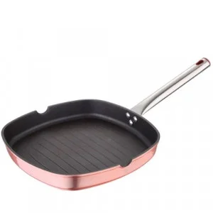 Грил тиган с мраморно покритие Rose Gold