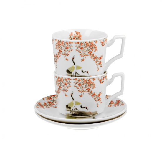 Сервиз за чай Japan Collection - Sakura & Cranes на супер цена от Neostyle.bg