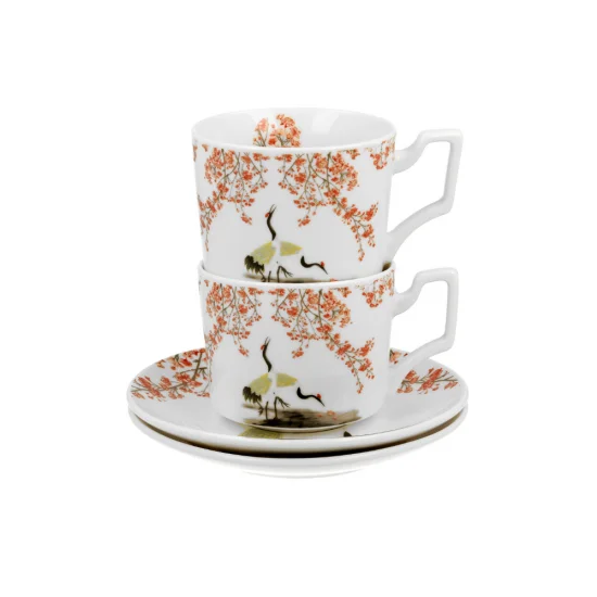 Сервиз за чай Japan Collection - Sakura & Cranes на супер цена от Neostyle.bg